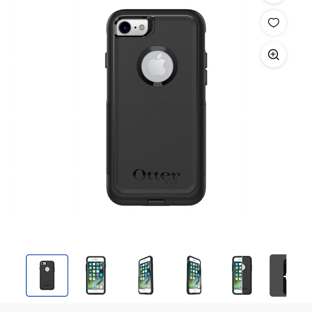 OtterBox Black Phone Case for iPhone